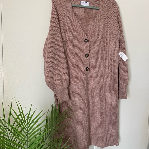 Pink Sweater Dress - Picture 2 of 5